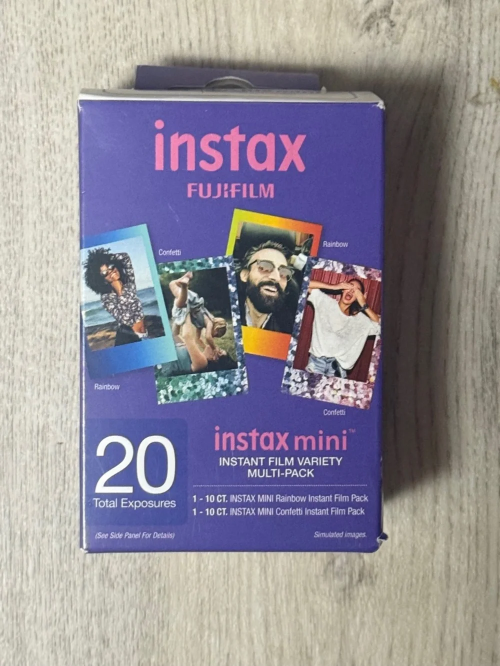 Fujifilm Instax Mini 12 Camera Bundle + 90 Sheets Film (Rainbow + Variety Packs)